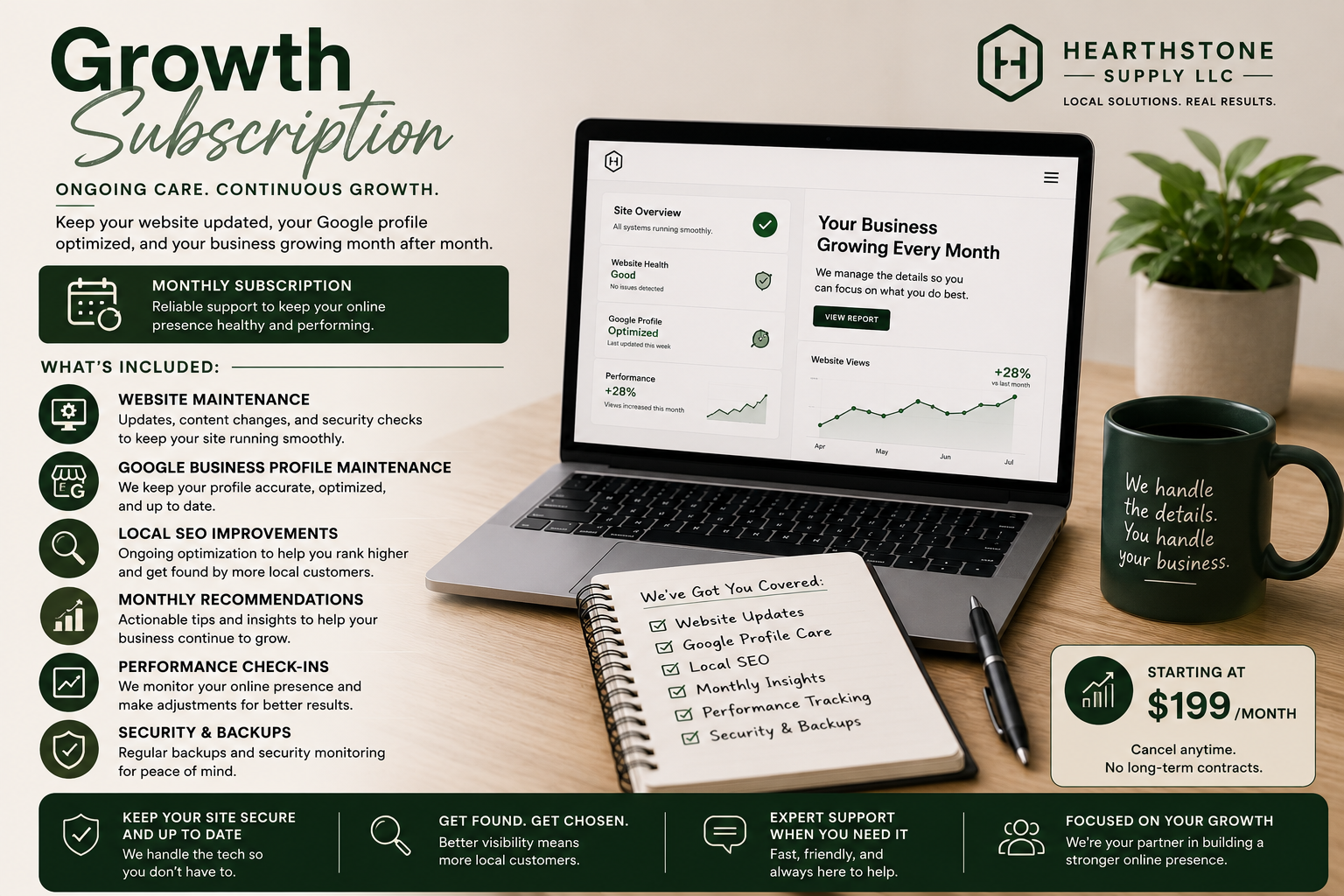 Business growth subscription